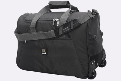 

GHAFM (Expandable) Unisex Lightweight Waterproof 20 Inch/40 litres Duffel Bag for Travel/Trolley Bags(Grey) Duffel Strolley Bag(Grey)