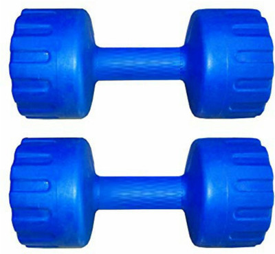 

APS | 4kg Dumbbell Jodi | (Non-Slippery Thick Handle Grip) Pack of 2 | Blue Fixed Weight Dumbbell(4 kg)