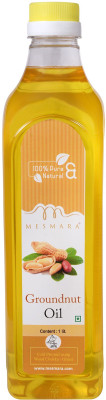 

Mesmara Groundnut Oil Cold pressed 1 litre Groundnut Oil Plastic Bottle(1 L)
