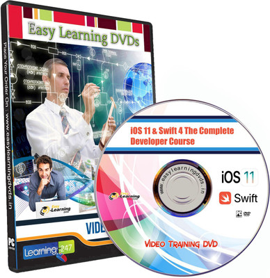 

Easylearning iOS 11 & Swift 4 The Complete Developer Course Video Training DVD(DVD)