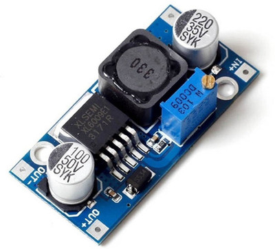 DHRUV-PRO DC-DC ADJUSTABLE STEPUP BOOST MODULE XL6009 BETTER Electronic Components Electronic Hobby Kit