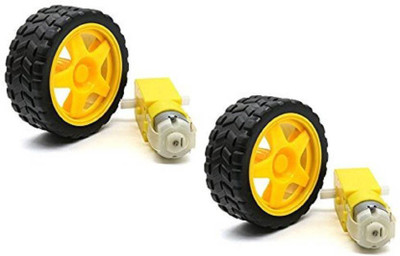 

DPELECTRONICS BO MOTORS FOR MINI ROBOT CAR PACK OF 2 Educational Electronic Hobby Kit
