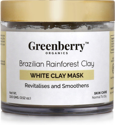 

GreenBerry White Clay Mask 100 gms Face Shaping Mask