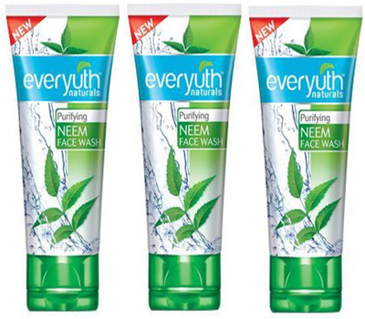

Everyuth Naturals Purifying NEEM Face Wash 50g x 3 Face Wash(150 g)