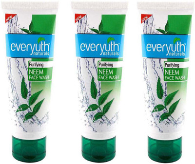 

Everyuth Naturals Face Wash 50g x 3 NEEM Face Wash(150 g)