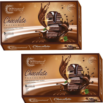 

NutriGlow Set of 2 Chocolate facial kit 500 g