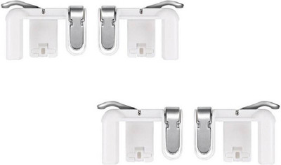 

ShopyBucket New Aim Controller Set of 2 Sensitive Shoot/Aim Buttons Trigger Mobile Game Controller for Andriod & IOS _ White RAJPUT-A3 Gaming Accessory Kit(White, For Android, iOS, Mac OS)