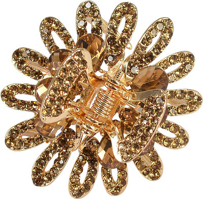 

Silvesto India hair accessory Hair Clip(Gold)