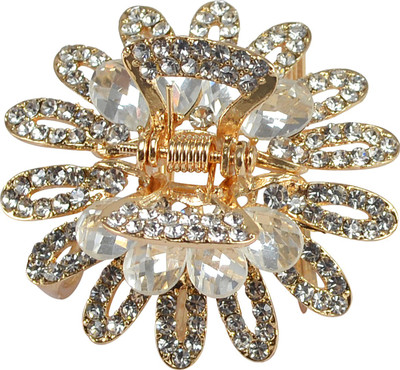 

Silvesto India hair accessory Hair Clip(Gold)