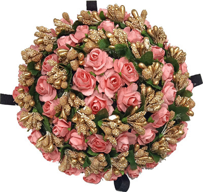 

EKAN Full Juda Cover Gajra For Girls And Women For Festival And Parties, Multicolor, Hair Accessory Set(Multicolor)