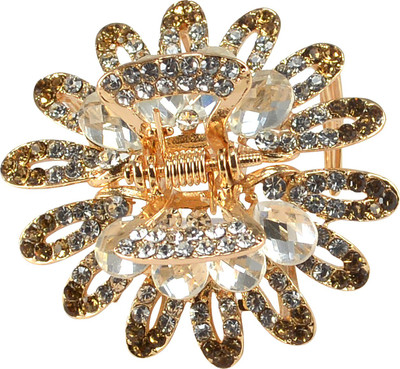 

Silvesto India hair accessory Hair Clip(Gold)