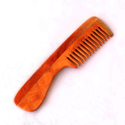 

Alphacia Premium Quality Neem Hair Comb For Hairfall Control
