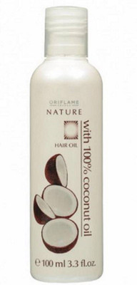 

Oriflame Sweden Nature Hair Oil 100% Coconut 100ml Hair Oil(100 ml)