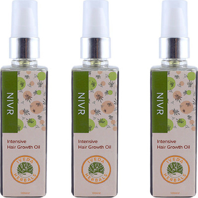 

iVeda NIVR Hair Growth Oil Combo (2+1 Free) Hair Oil(300 ml)
