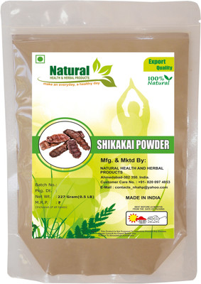 

Natural Health and Herbal Products Natural Shikakai Powder For Hair Treatment - 227 Gram(227 g)