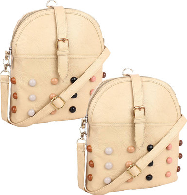 

Element Cart Sling Bag(Beige)