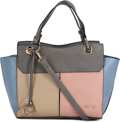

Cara Mia Shoulder Bag(Beige, Grey, Pink)