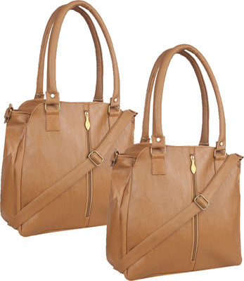 

Element Cart Hand-held Bag(Brown)