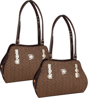 

Element Cart Hand-held Bag(Brown)
