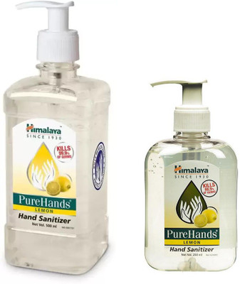 

Himalaya Herbals Pure Hands Hand Sanitizer(750 ml, Pump Dispenser, Pack of 2)