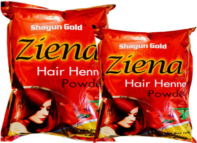 

Shagun gold Organic Herbal Red Ziena henna powder for hair coloring 900 gm 100gm free ziena(1000 g)