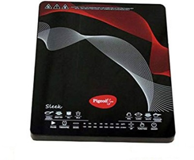 Pigeon 8904216505668 Induction Cooktop(Black, Red, Touch Panel) at flipkart