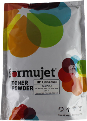 

Formujet Refilling Laser jet Toner Cartridge HP 12A (Q2612A), HP 15A, 49A, 53A, 05A, 80A, 55A, 42A, 51A, 96A, 16A, 82X, 43X, Canon 303 Single Color Ink Toner(Black)