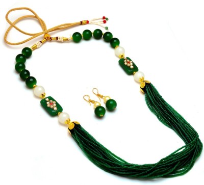 Jewar Mandi Alloy Multicolor Jewellery Set(Pack of 1)