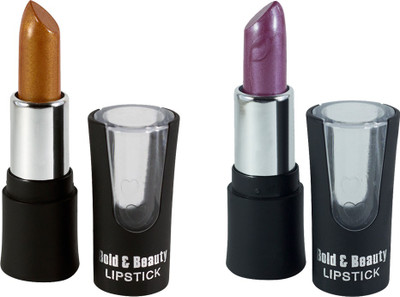 

Benny Bold & Beauty Frosted Lipsticks((Preety plum & Cocoa Brown)-805-816)