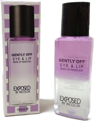 

Incolor GENTLY OFF EYE & LIP MAKE-UP REMOVER EXPOSED Makeup Remover(100 ml)