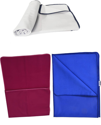 

Blue Horse Cotton Baby Bed Protecting Mat(White,Blue,Maroon