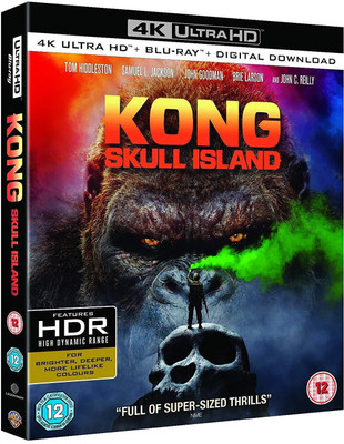 

kong skull island 4k blu-ray , region free(4K(UHD) Blu-ray English)