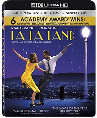 

la la land 4k blu-ray , region a(4K(UHD) Blu-ray English)