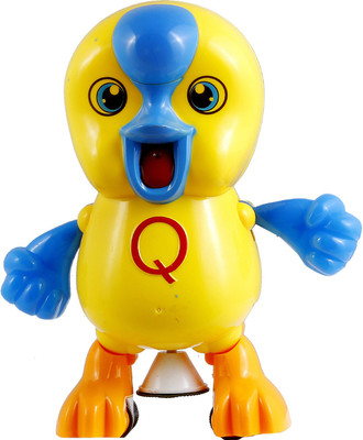 

ToyzIsland Exclusive High Quality FUNNY GOOSE WALKING AND STEPPING ACTION WITH SOUND ROTATING 360(Multicolor)