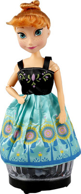 

ToyzIsland Exclusive High Quality DANCING PRINCESS FROZEN WITH LIGHTS AND MUSIC(Multicolor)