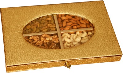 

Innovative Golden Mix Dry Fruit Gift Box Assorted Nuts(500 g, Box)