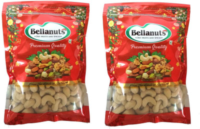 

Bellanuts Cashew Nut 180(W) - 500 gm Each (Pack of 2) Cashews(1000 g, Pouch)