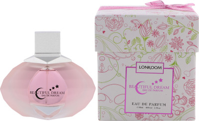 

Lonkoom 100 ml Gift Box Packing Fruit Scented Beautiful Dream Eau De Parfume Pink color For Unisex Eau de Parfum - 100 ml(For Men & Women)