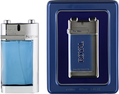 

Lonkoom Blue Eternal Royal Eau De Toilette Perfume Tin Box Packaging Eau de Parfum - 100 ml(For Men & Women)