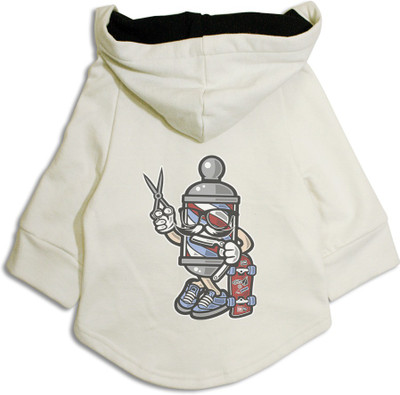 

Ruse Hoodie for Dog(White/Black