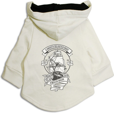 

Ruse Hoodie for Dog(White/Black