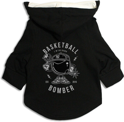 

Ruse Hoodie for Dog(Black/White