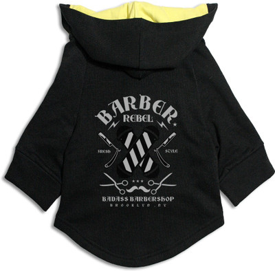 

Ruse Hoodie for Dog(Caharcoal Grey/Yellow
