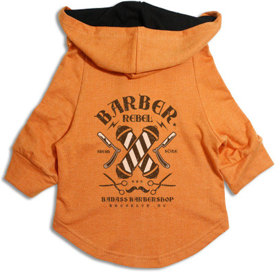 

Ruse Hoodie for Dog(Orange/Black