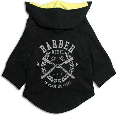 

Ruse Hoodie for Dog(Caharcoal Grey/Yellow
