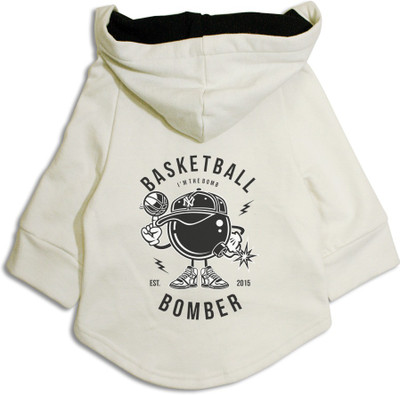

Ruse Hoodie for Dog(White/Black