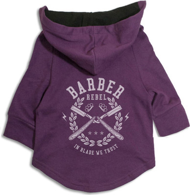 

Ruse Hoodie for Dog(Purple/Black