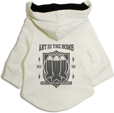 

Ruse Hoodie for Dog(White/Black