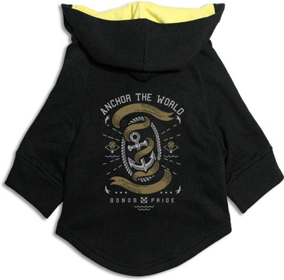

Ruse Hoodie for Dog(Black/Yellow, Grey