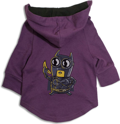 

Ruse Hoodie for Dog(Purple/Black
